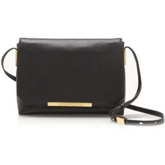 J. Crew Handbags - J.Crew Black Leather Shoulder Claremont Bag